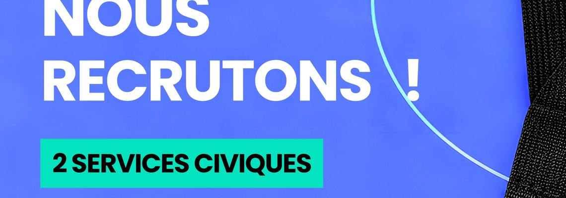 Publication Instagram Recrutement  annonce Moderne Bleu