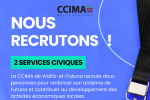 Publication Instagram Recrutement  annonce Moderne Bleu