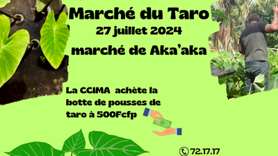 couveture FB marché du taro Publication Facebook1